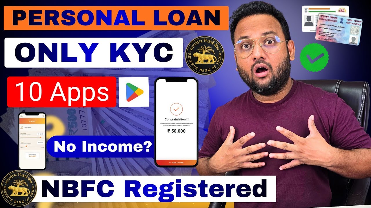 New Loan Apps | Top 10 Personal Loan Apps | Full Review | Aadhar Card Loan Apply | Low Cibil Loan