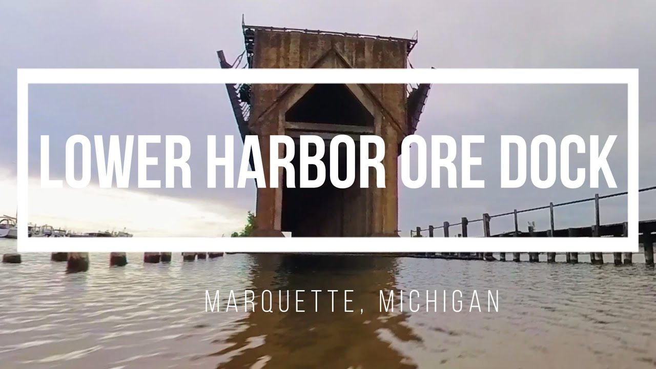 Lower Harbor Ore Dock - Marquette, Michigan - Shot with Insta 360 X3