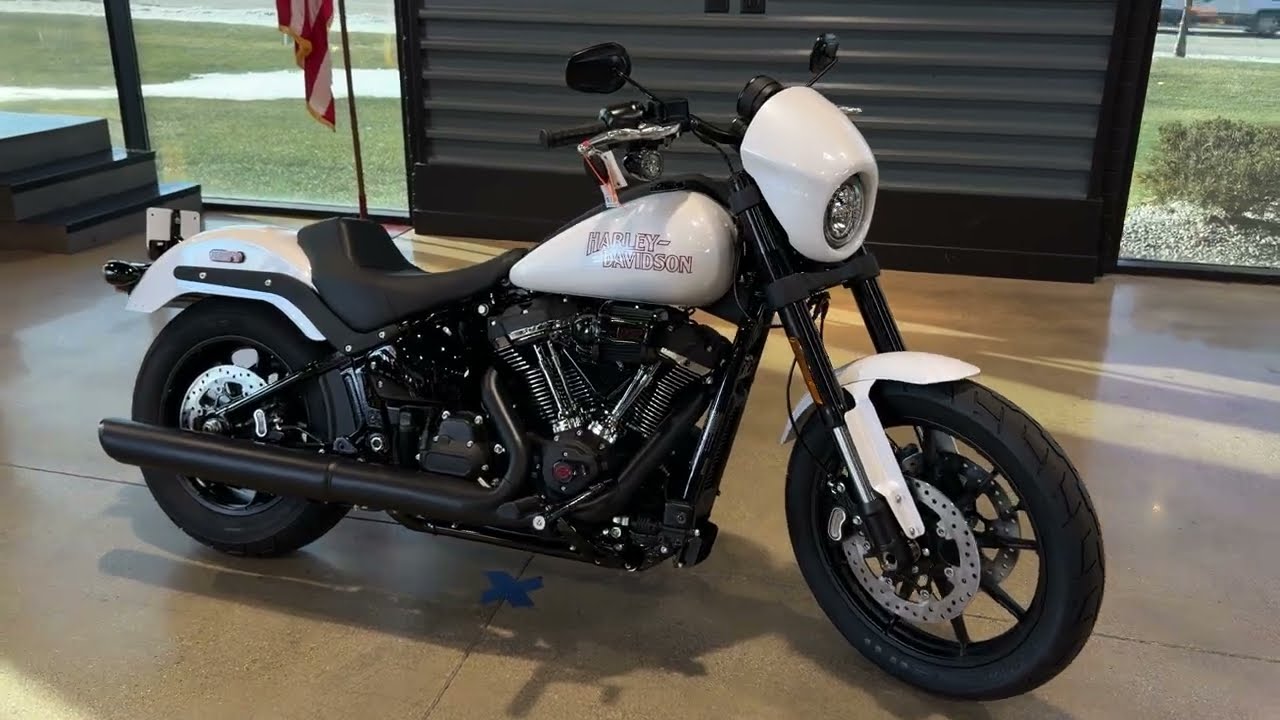 2026 Softail Low Rider S   White Onyx Pearl