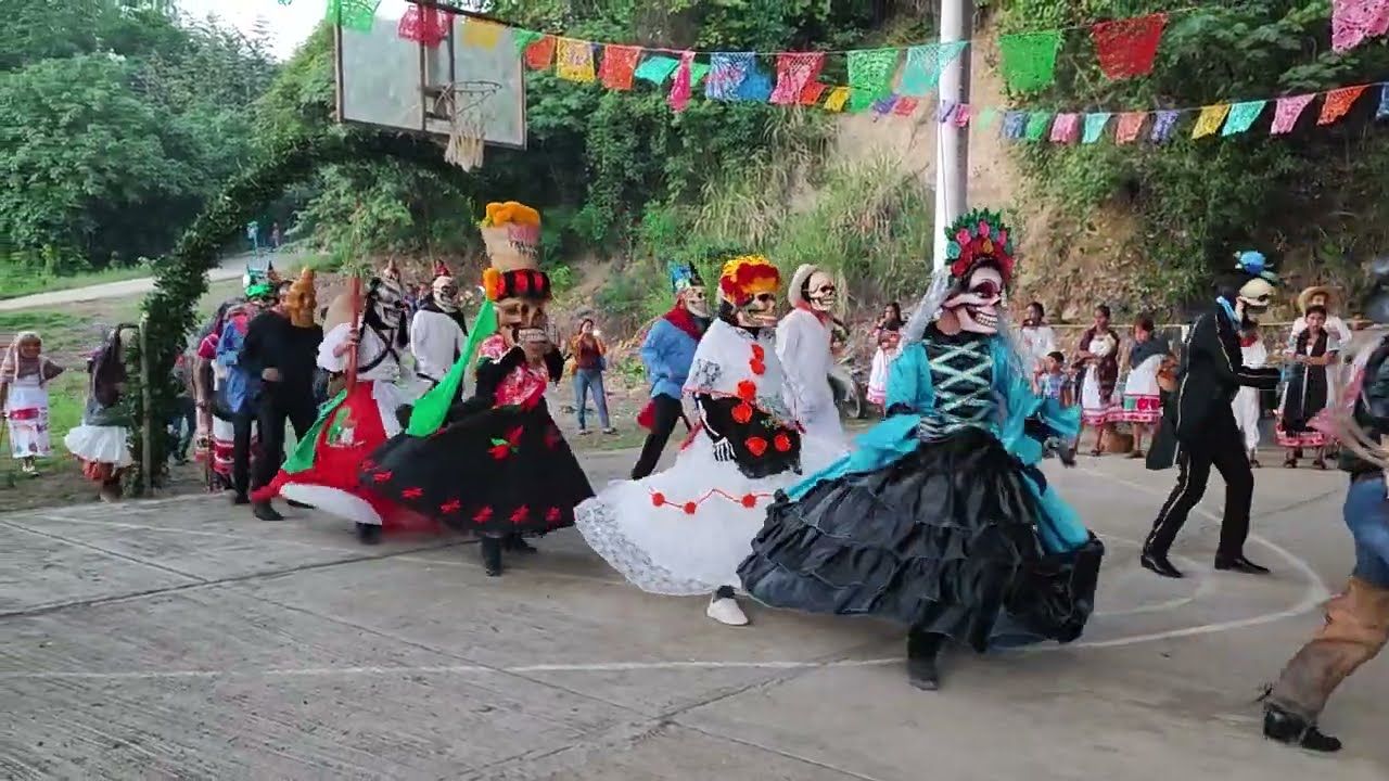 Día de muertos Xantolo 2023 Tampacán, San Luis Potosí, México 🇲🇽🎉🌿💀