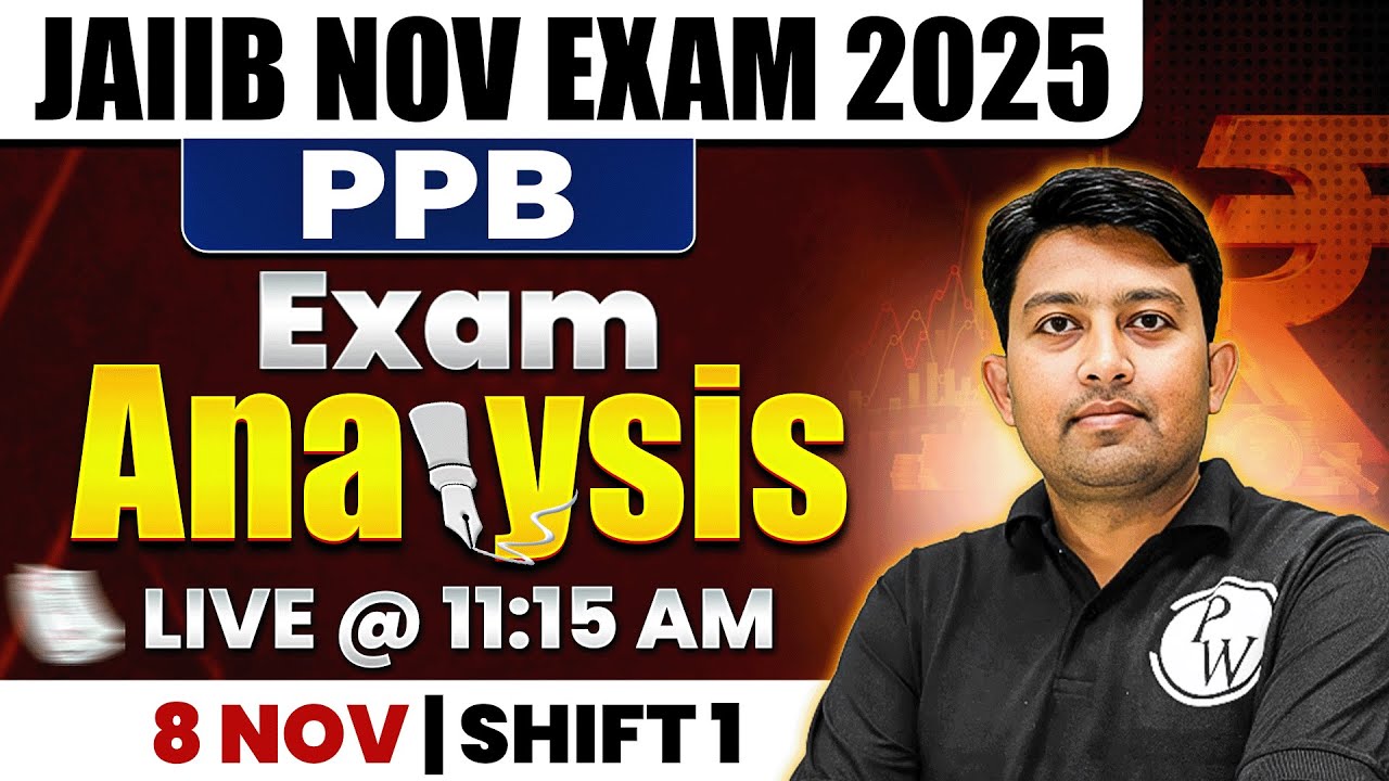 JAIIB Exam Analysis 2025 | JAIIB PPB Exam Analysis | Shift -1 | JAIIB Exam Analysis Today