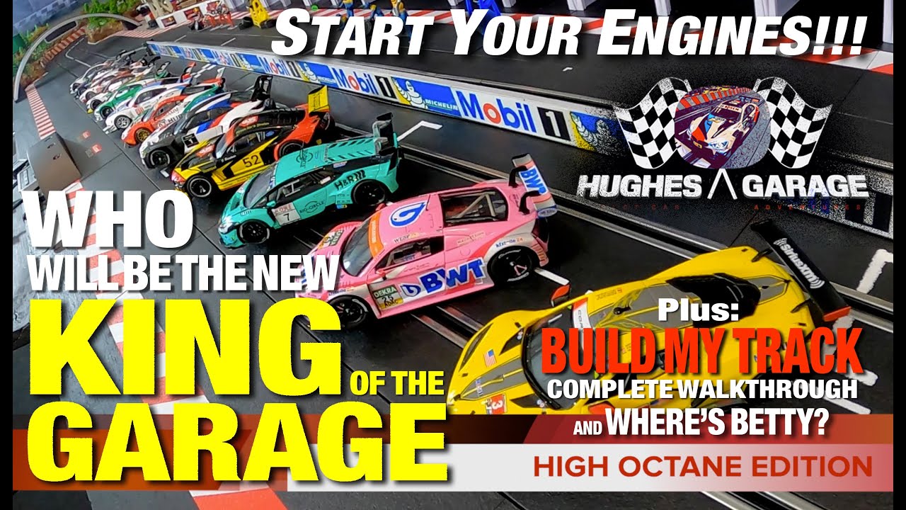 Slot Car 'King of the Garage' - Hughes Garage SCA Ep 14 #slotcars #carreradigital