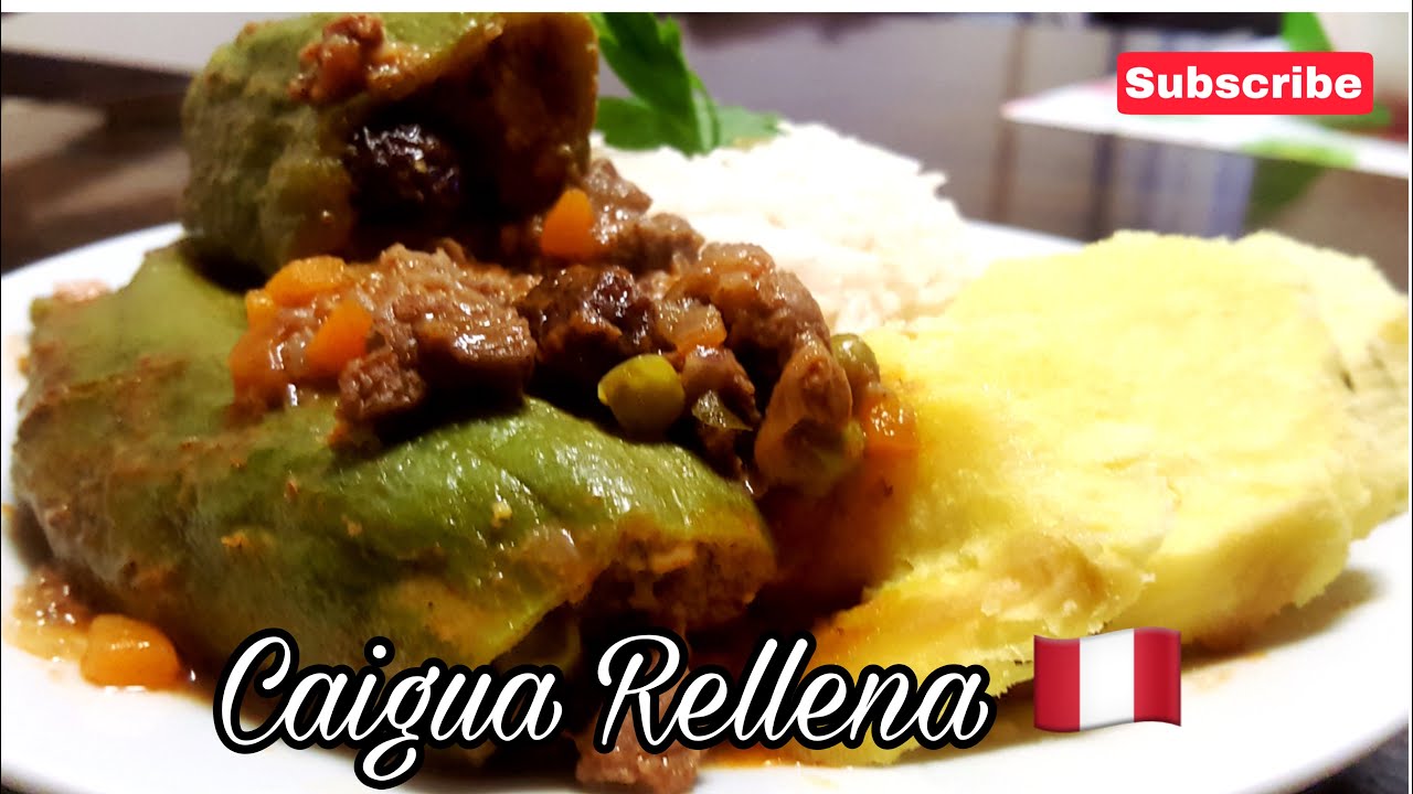 CAIGUAS RELLENAS 🇵🇪 | así preparo este delicioso plato 🤍