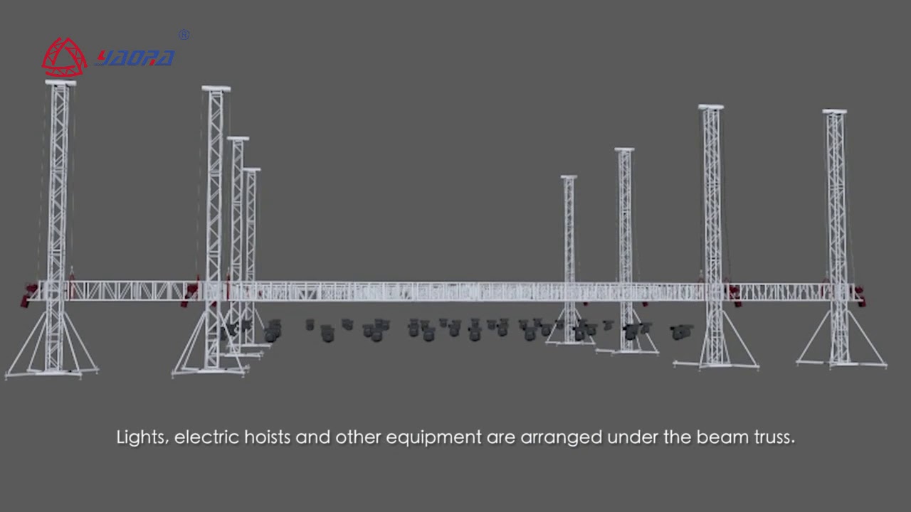 stage truss set up guide video