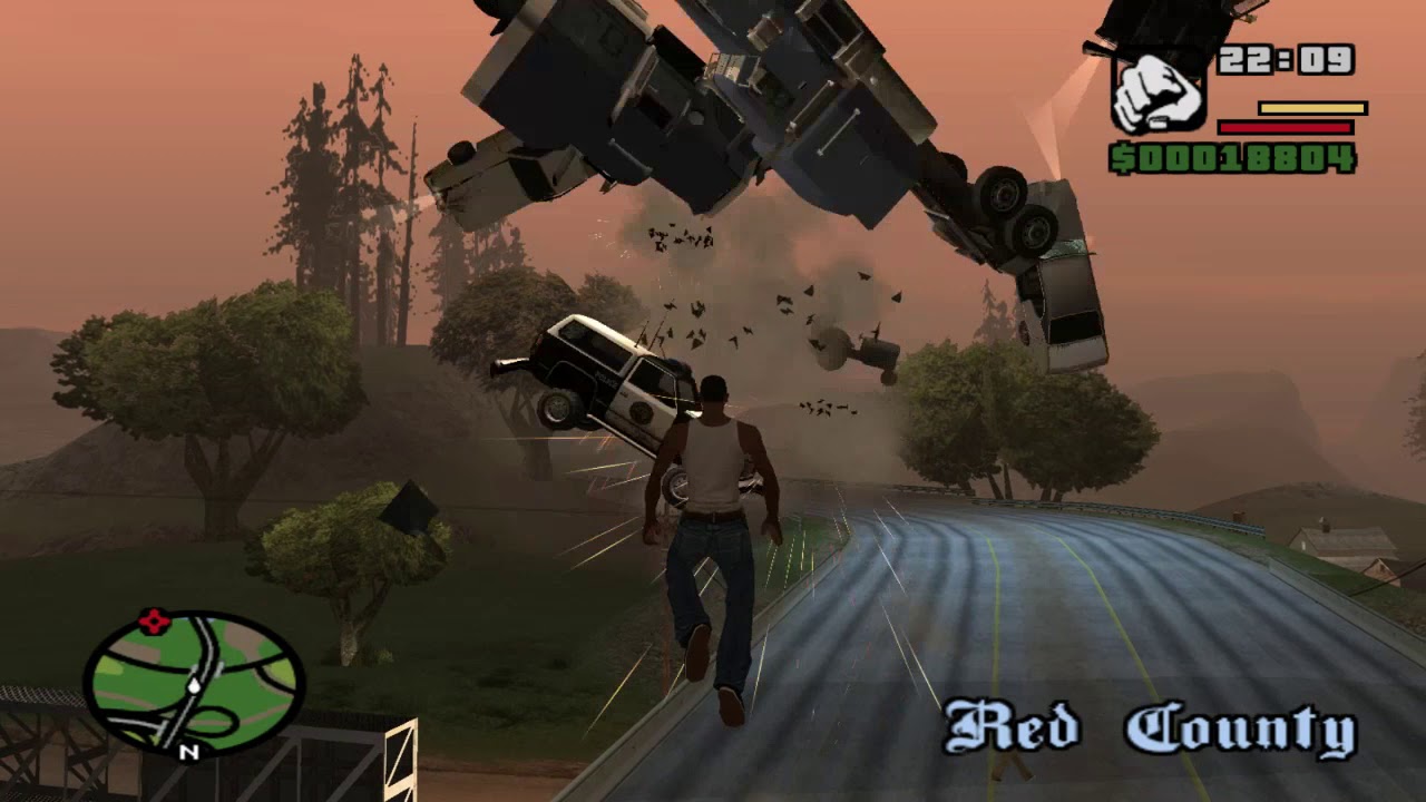 Gravity Control MOD - GTA San Andreas CLEO MOD