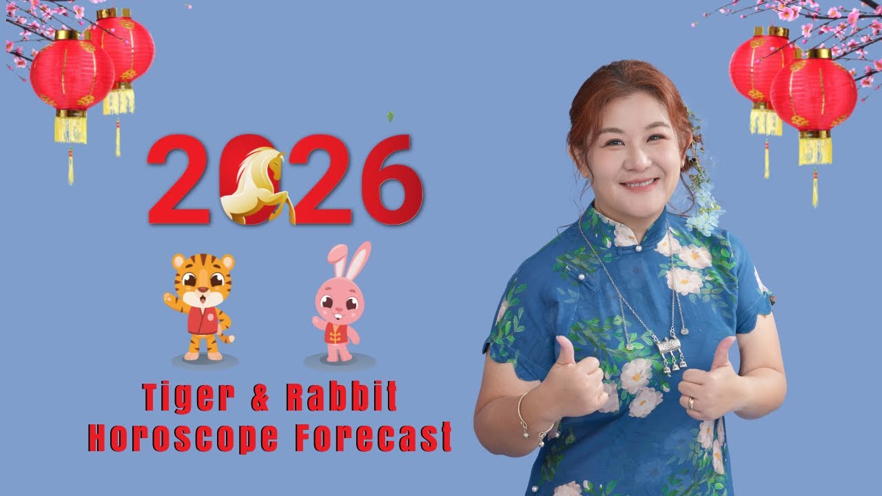 Прогноз по китайскому зодиаку на 2026 год: Тигр и Кролик #2026chinesehoroscope #2026chinesezodiac