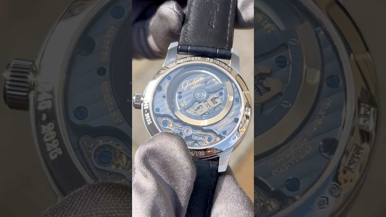 ❗️🇩🇪UNBOXING $39,500.00 GERMAN-MADE WATCH🇩🇪❗️Glash&uuml;tte Original PanoMaticLunar 180th Anniversary