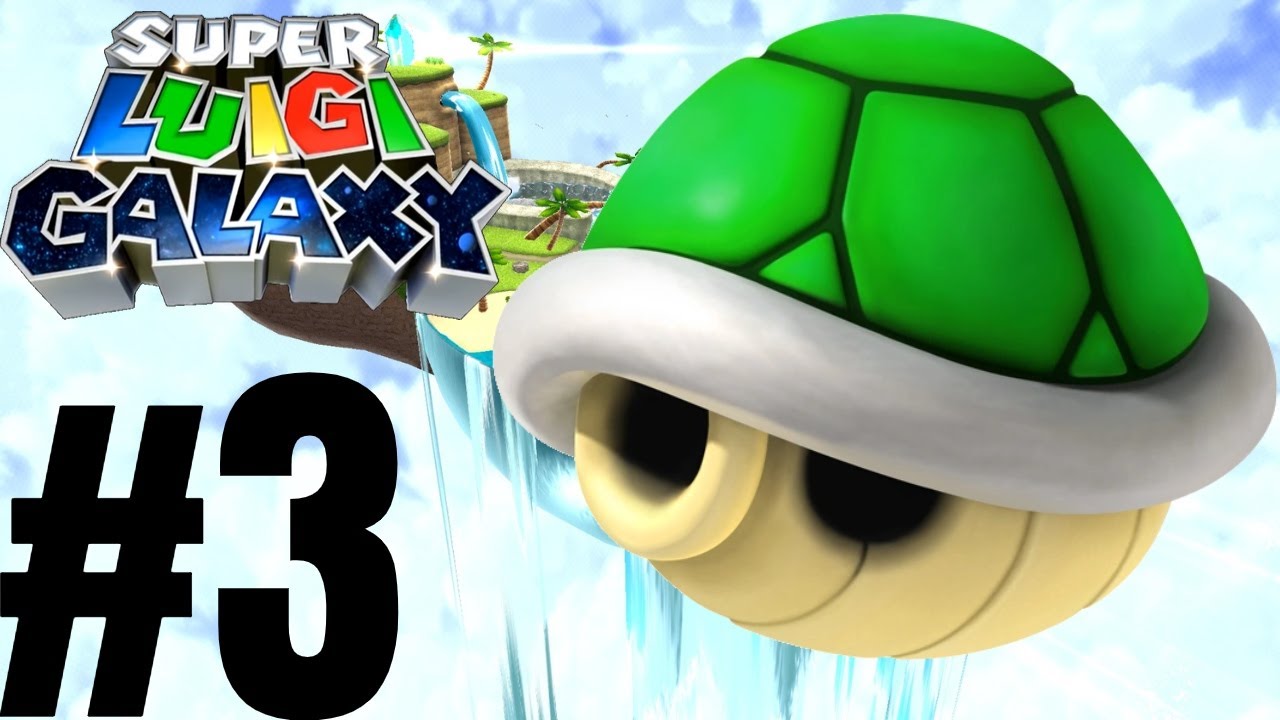 Beach Bowl Galaxy - Super Luigi Galaxy Walkthrough Part 3