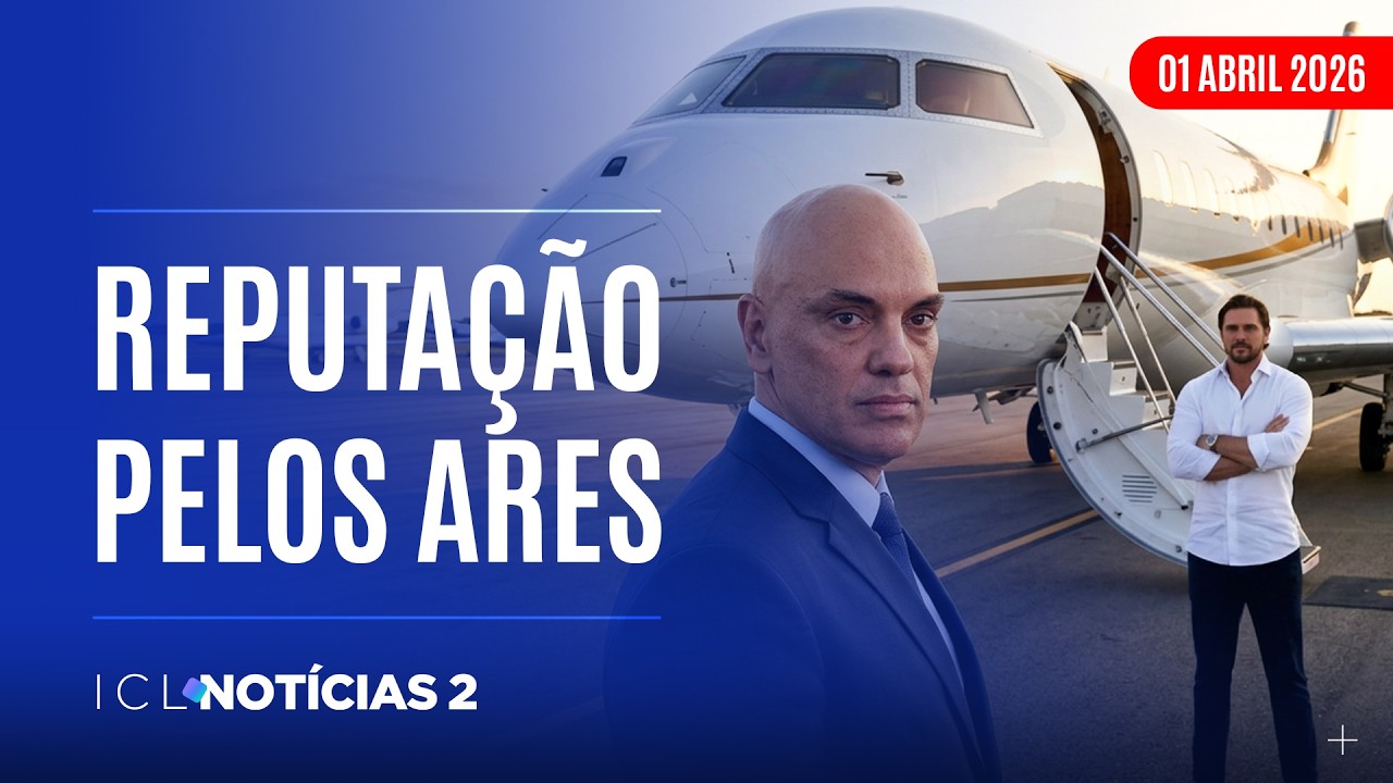 MORAES VIAJOU AO MENOS 8 VEZES EM AVI&Otilde;ES LIGADOS A VORCARO - ICL NOT&Iacute;CIAS 2 - 01/04/26