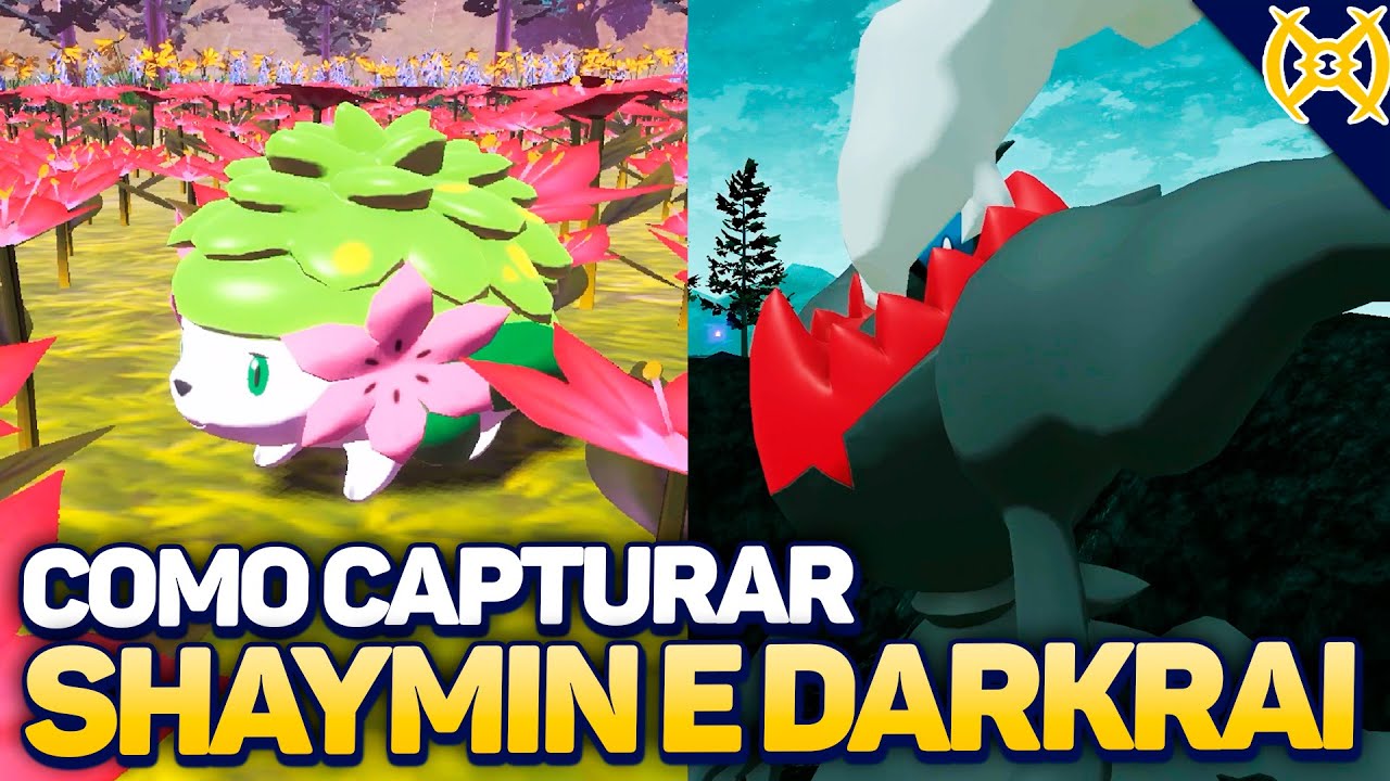 Como CAPTURAR DARKRAI E SHAYMIN no Pokémon Legends Arceus