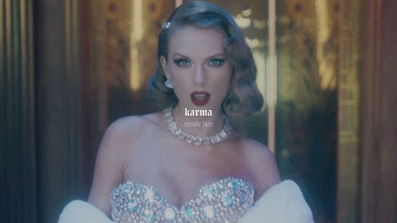 taylor swift - karma (slowed + reverb)