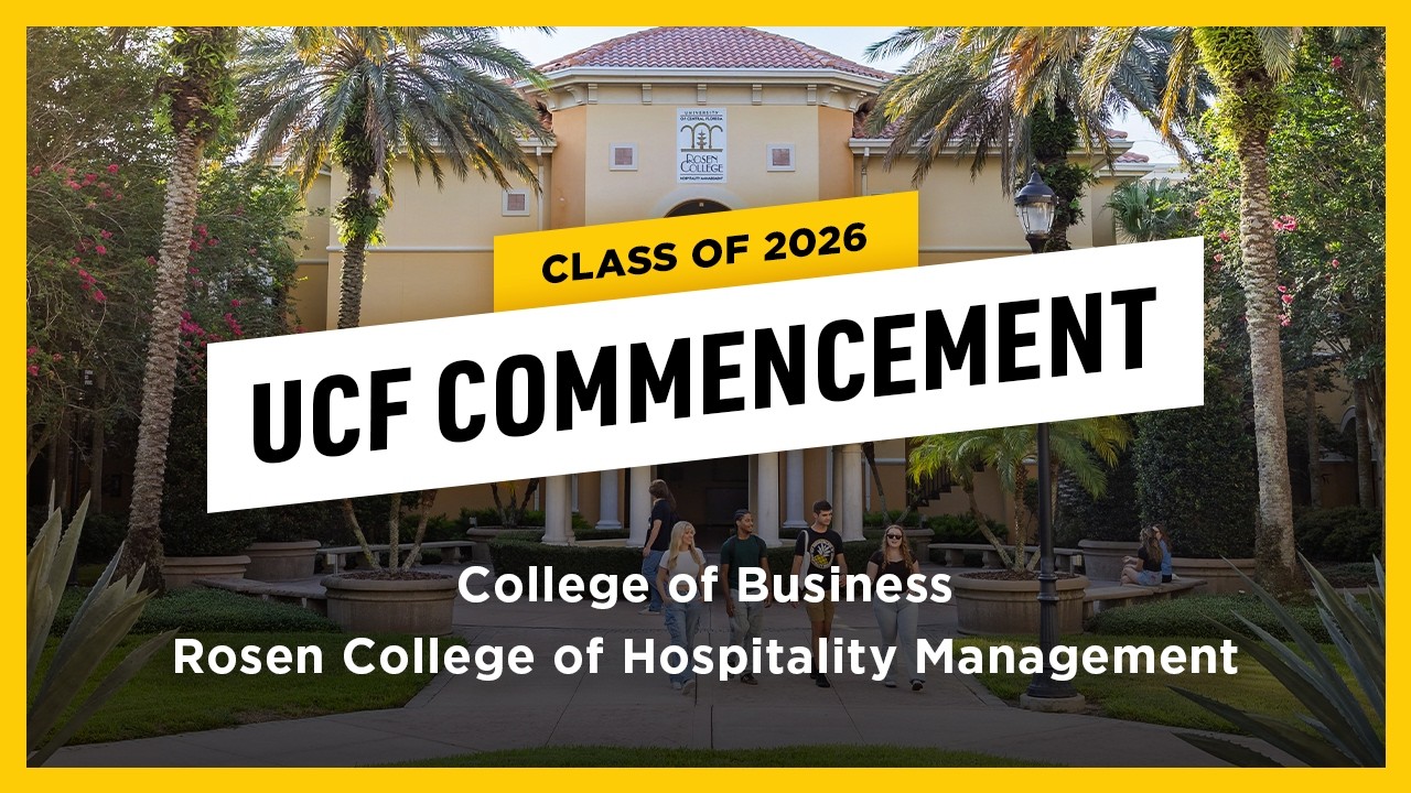 UCF Spring 2026 Commencement | Friday, May 8th (9 a.m.)