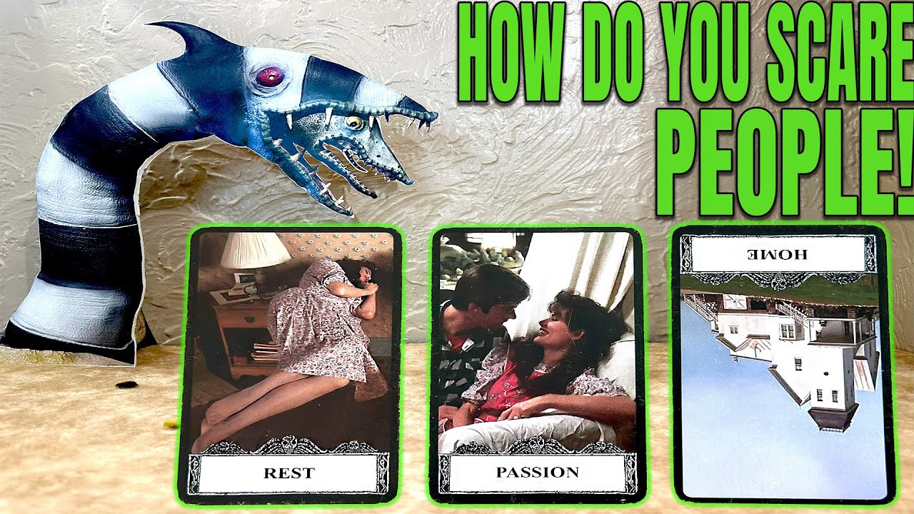 PICK A CARD : HOW DO YOU SCARE PEOPLE!