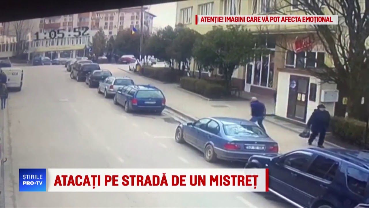 Momentul în care două persoane sunt atacate de un mistreț, în Sălaj