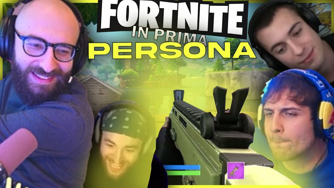 FORTNITE IN PRIMA PERSONA È STUPENDO!