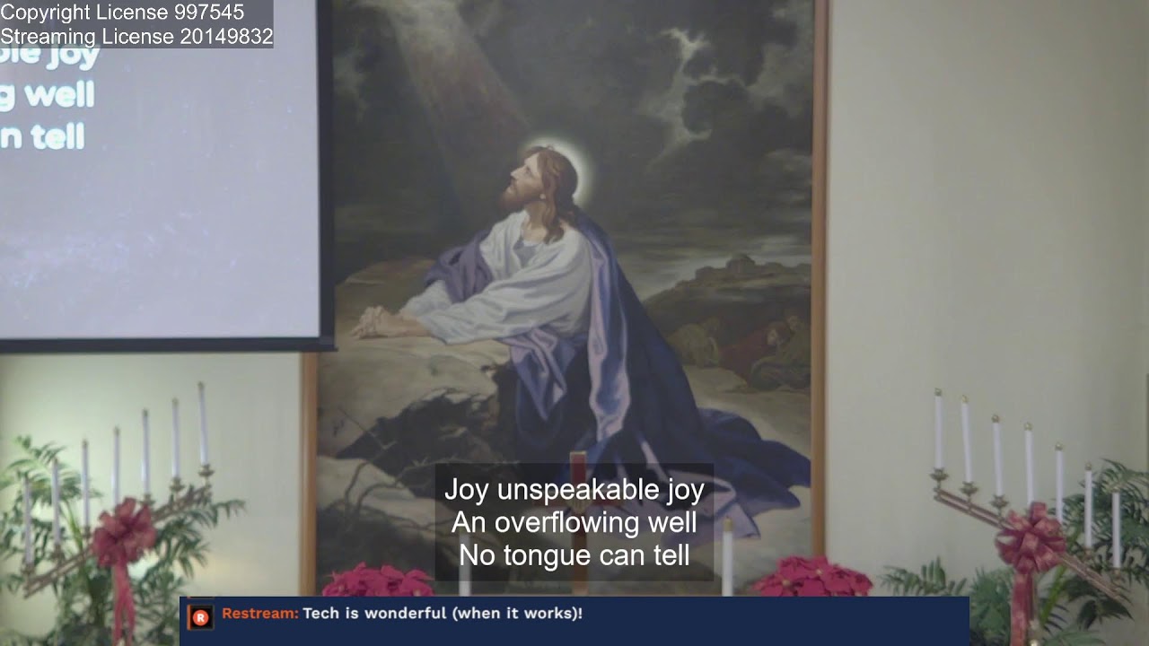 Worshiping Together, Sunday, December 14 2025