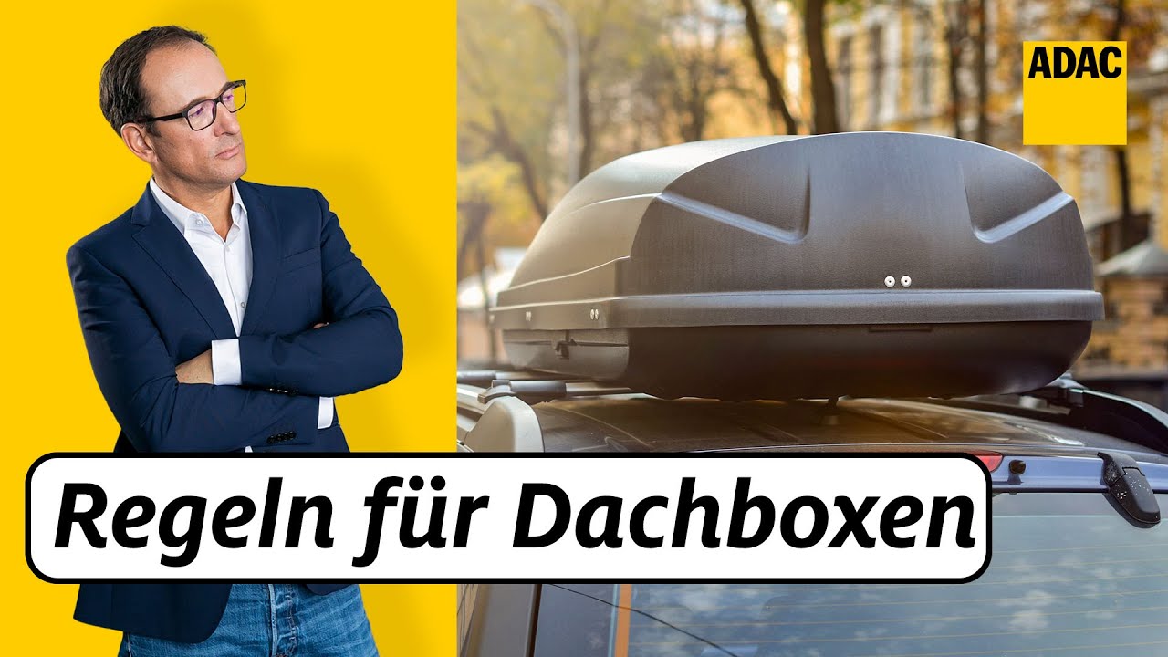 Wie schnell darf ich mit einer Dachbox fahren? | ADAC | Recht? Logisch!