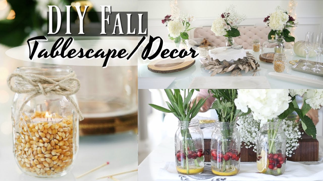 How To Assemble A Buffet - Floral Arrangements, DIY Decor & More! iHeartFall ep 11- MissLizHeart