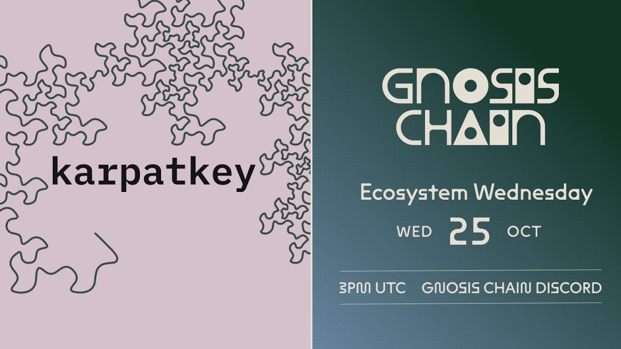 Gnosis Ecosystem Wednesday with karpatkey & Spark Protocol