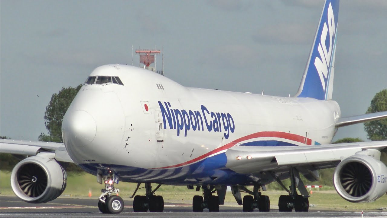 [4K] Nippon Cargo Airlines (NCA) B747-8F Departure | Amsterdam Airport Schiphol Plane Spotting