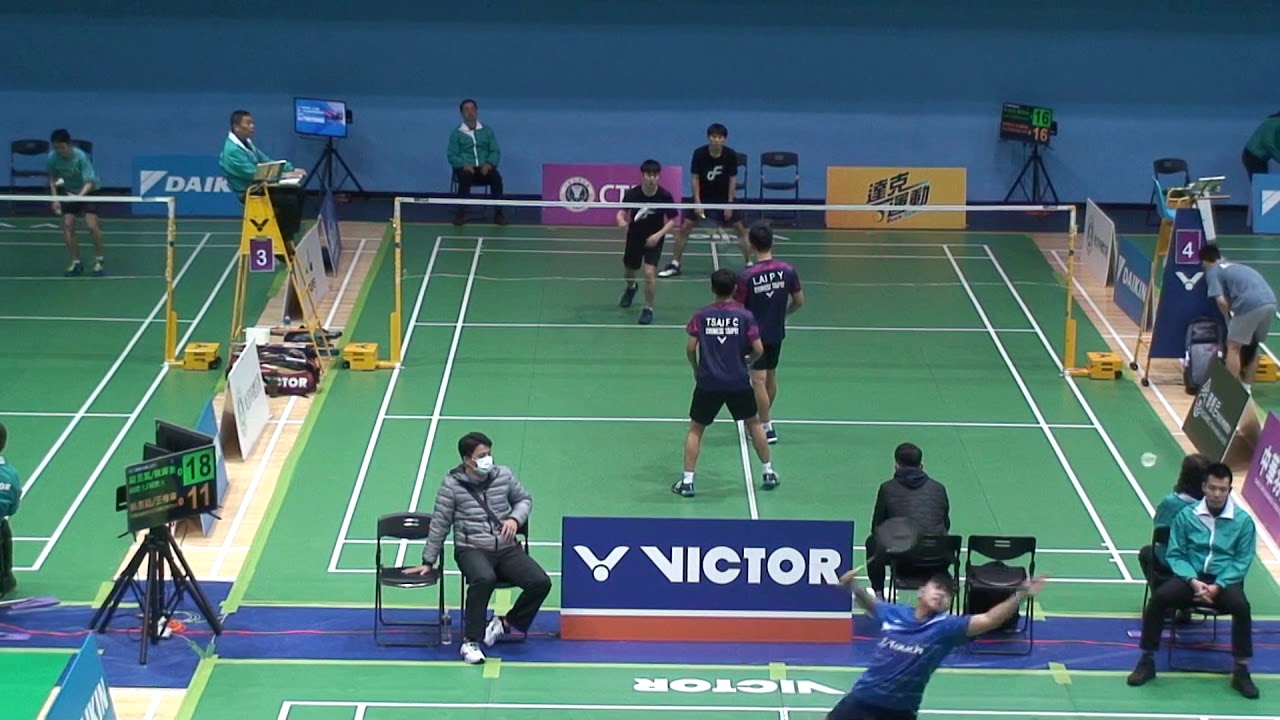 110第一次全國排名賽西苑合庫LAI P Y/TSAI F C VS周東毅/盧廷威