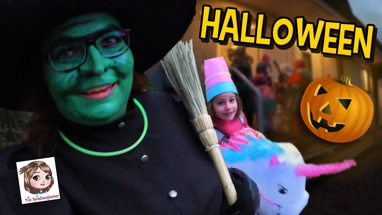 HAPPY HALLOWEEN LAUFEN 🎃 Wir sammeln Süßes... und Saures? 👻 Spielzeugtester