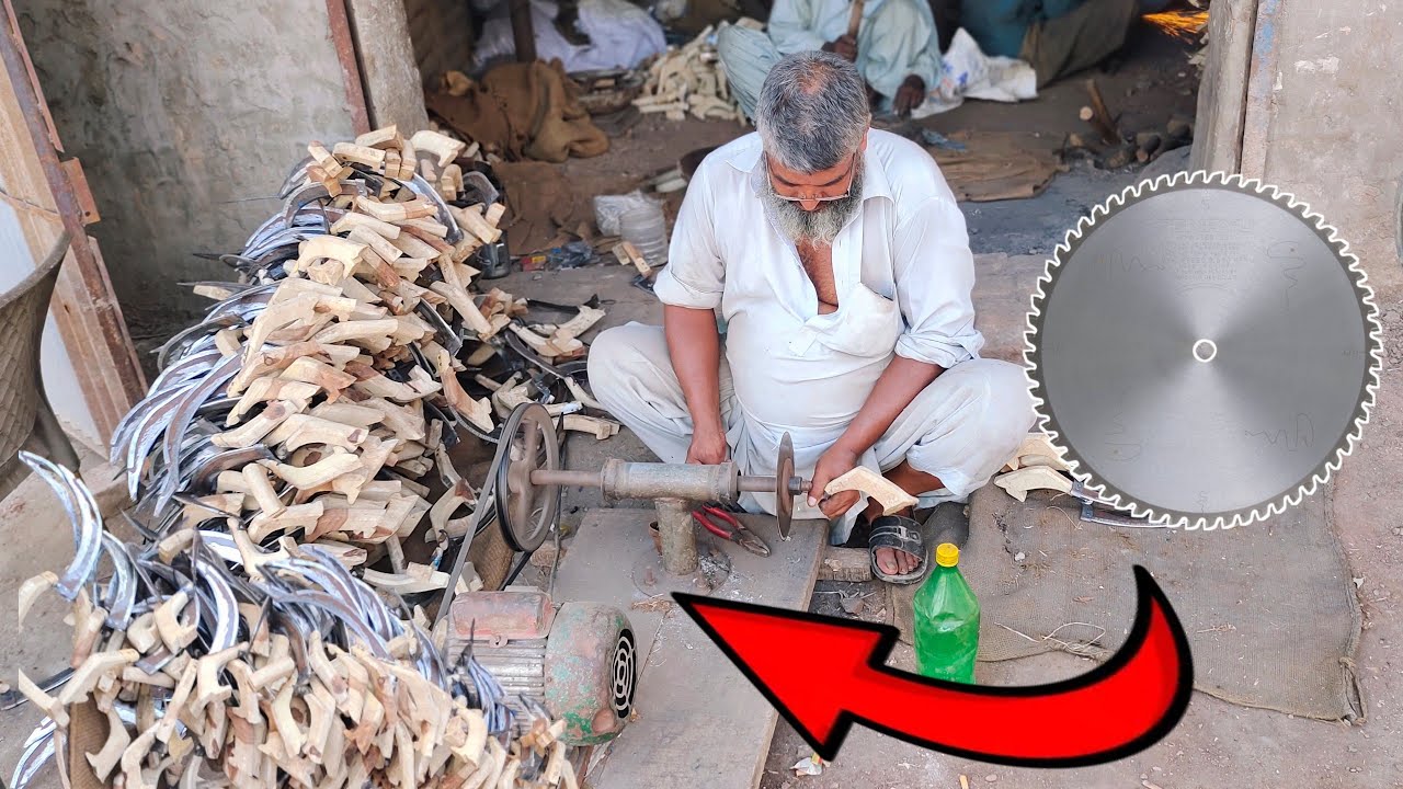 How To Making A Sickle Mass Production Of With Power Hammer In Factory || Amazing Forging Process