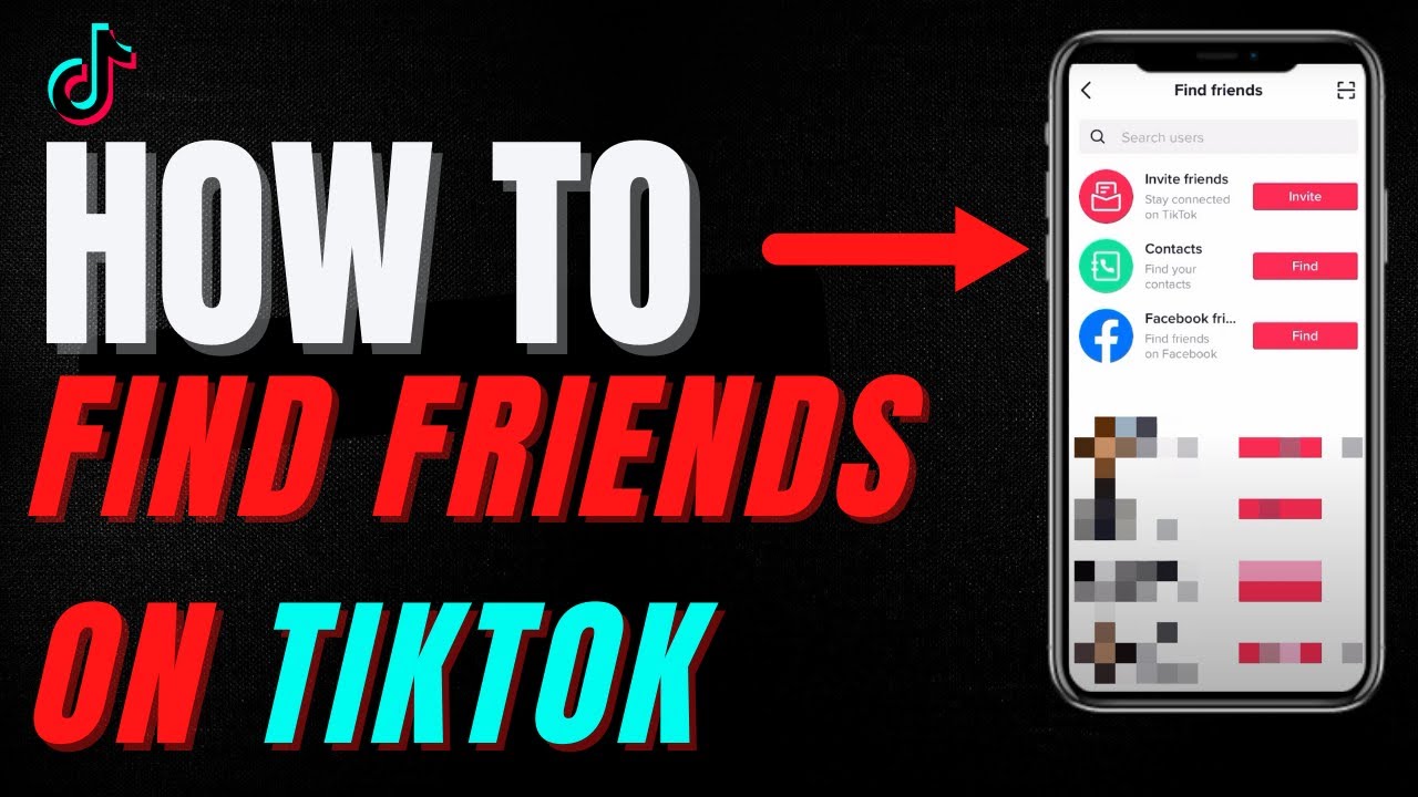 How To Find Your Friends Accounts On TikTok (2022)