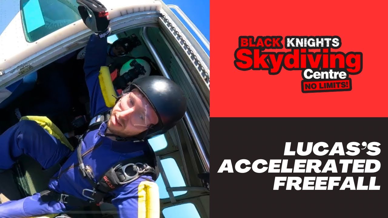 Lucas’s AFF Journey | Learn to Skydive at Black Knights Parachute Centre