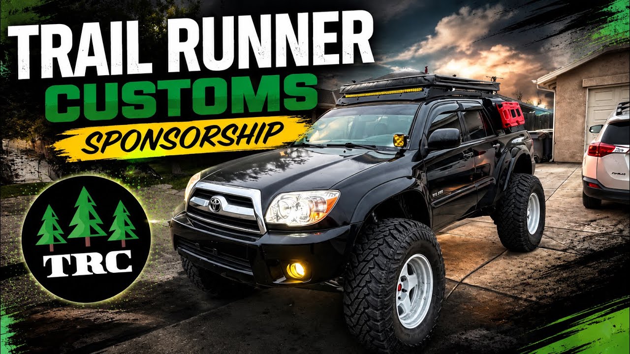 TRAIL RUNNER CUSTOMS Auto Window Switch & Cup Holder Insert On My 4th Gen 4Runner!! 