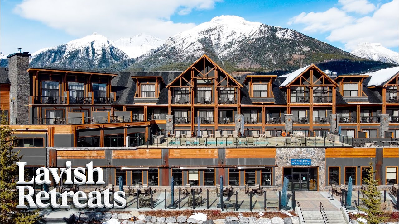 Step inside a LUXURY hotel with insane MOUNTAIN VIEWS!