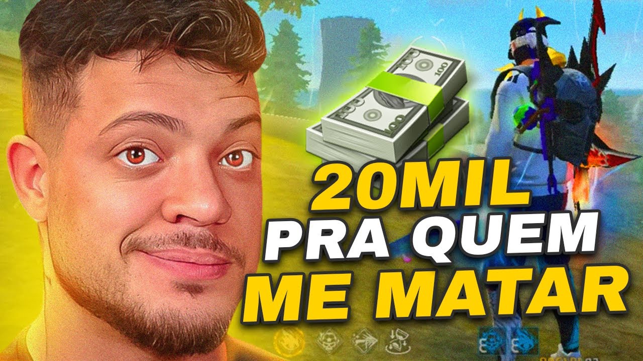 20 MIL REAIS PRA QUEM ME ELIMINASSE NESSA PARTIDA! SERÁ QUE DEU BOM?