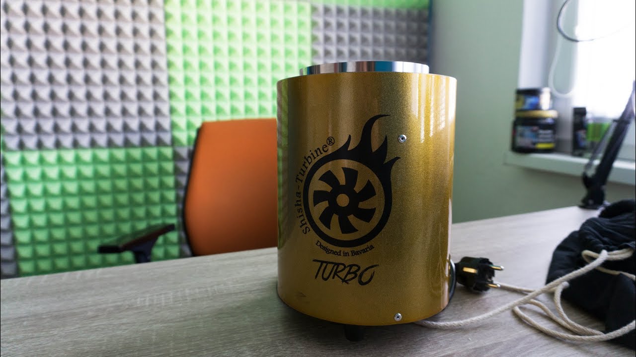 VODNÁ FAJKA ▶️ SHISHA TURBINE GOLD premium