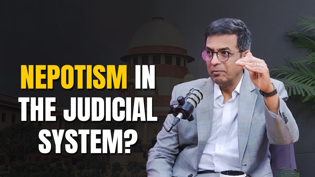 Ex-CJI Chandrachud Speaks on 'Nepotism' in the Judicial System