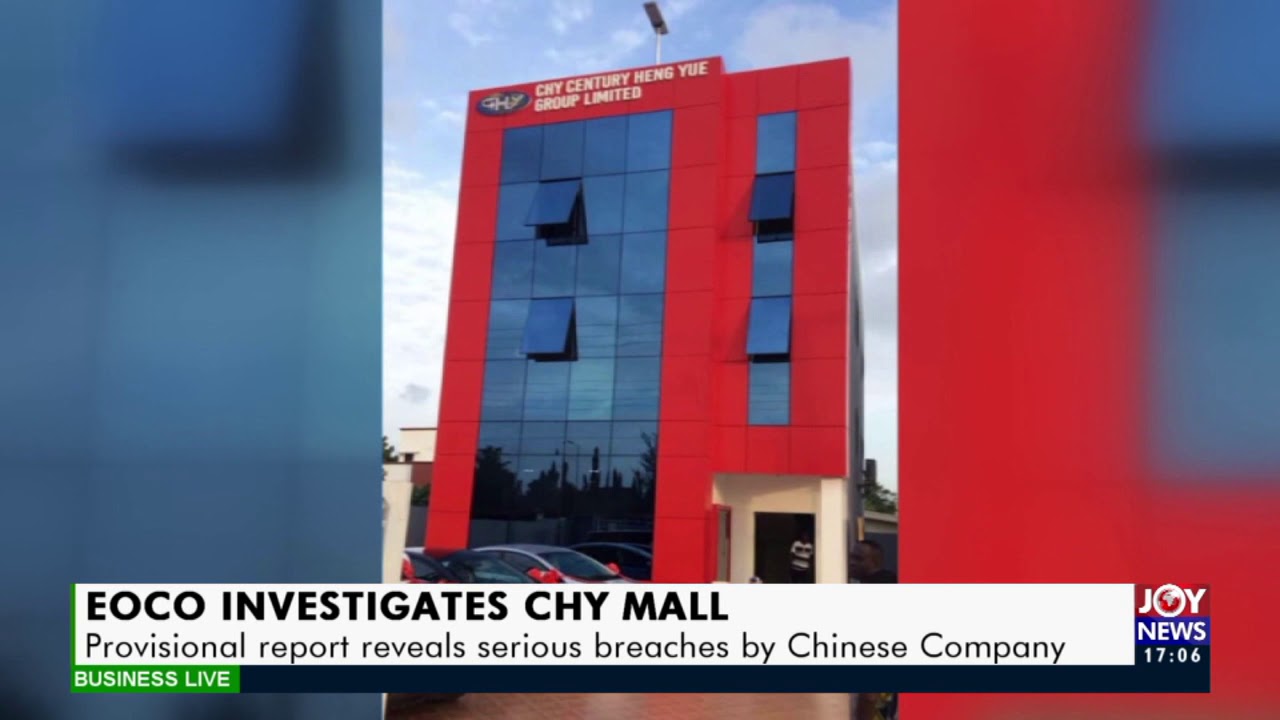 EOCO Investigates Chy Mall: Provisional report reveals serious breaches by Chinese Company (15-1-21)