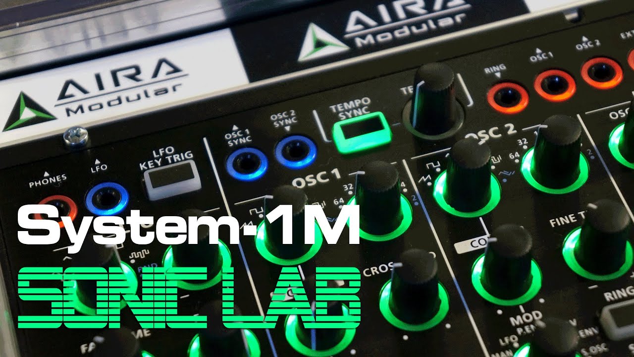 Roland System-1M Semi Modular Presentation