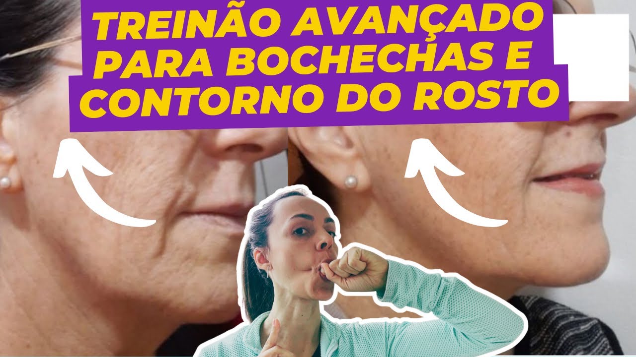 🔥 Treino Completo Avançado para Bochechas | Lifting Facial Natural em Casa