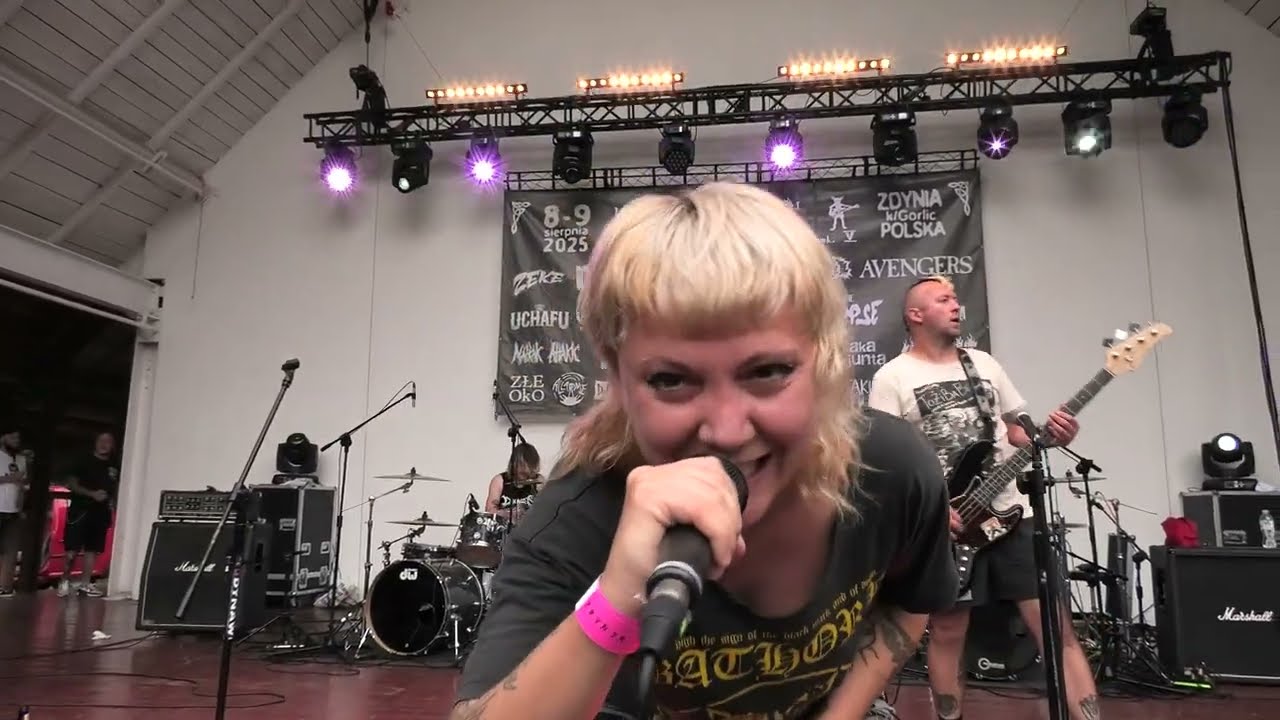 MATRAK ATTAKK – Full Live @ ZDYNIA DIY Fest 2025 | Anarcho Punk | Italy/France | Live Punk Music