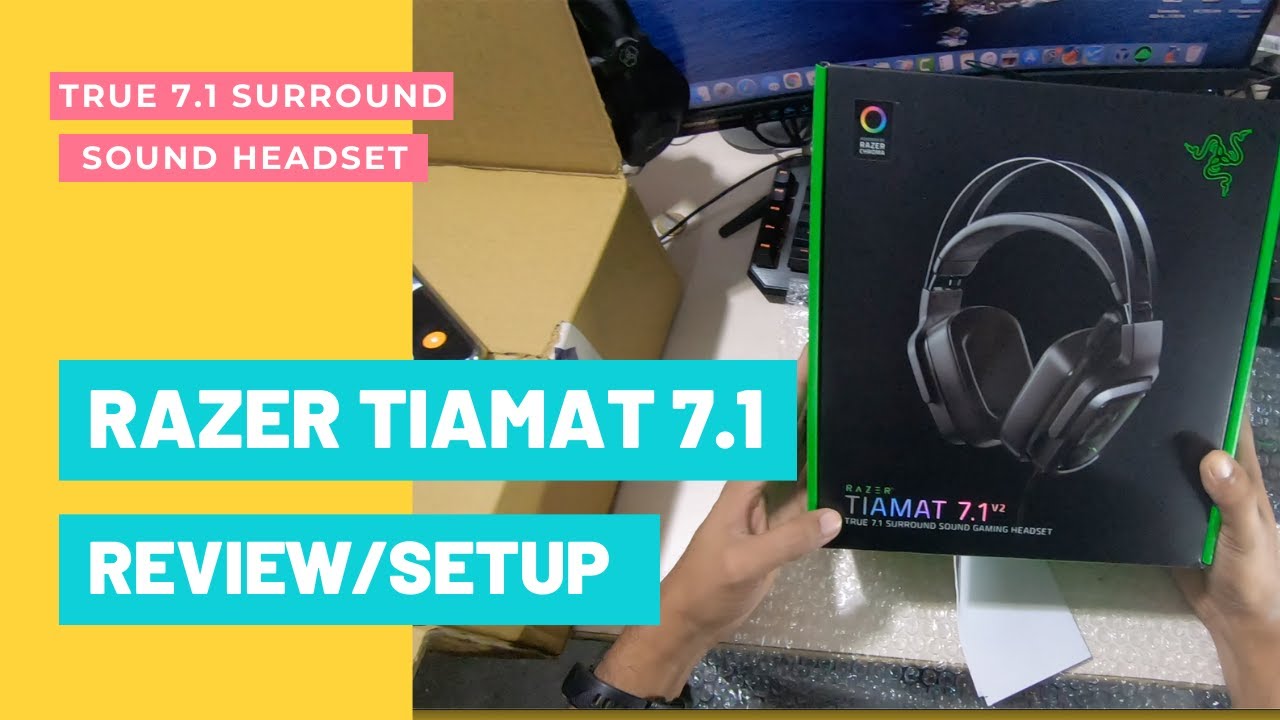 Обзор и настройка наушников Razer Tiamat 7.1 V2 [Лучшие игровые наушники 2021 года!]