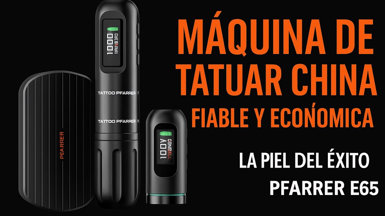 REVIEW MAQUINA TATUAJE PFARRER E-65, de la marca CNC todo lo que necesitas saber de esta máquina!