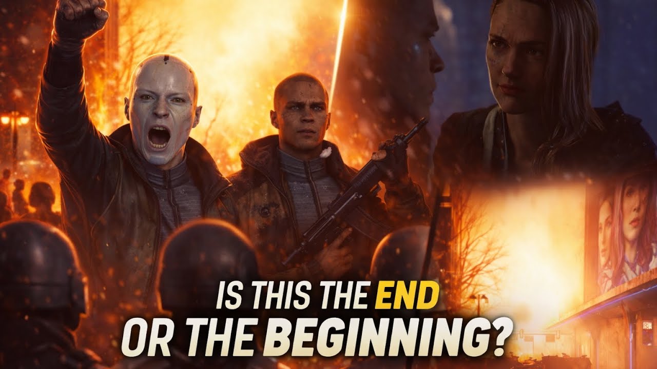 Is This the End or the Beginning? | Detroit: Become Human – Revolution Ending