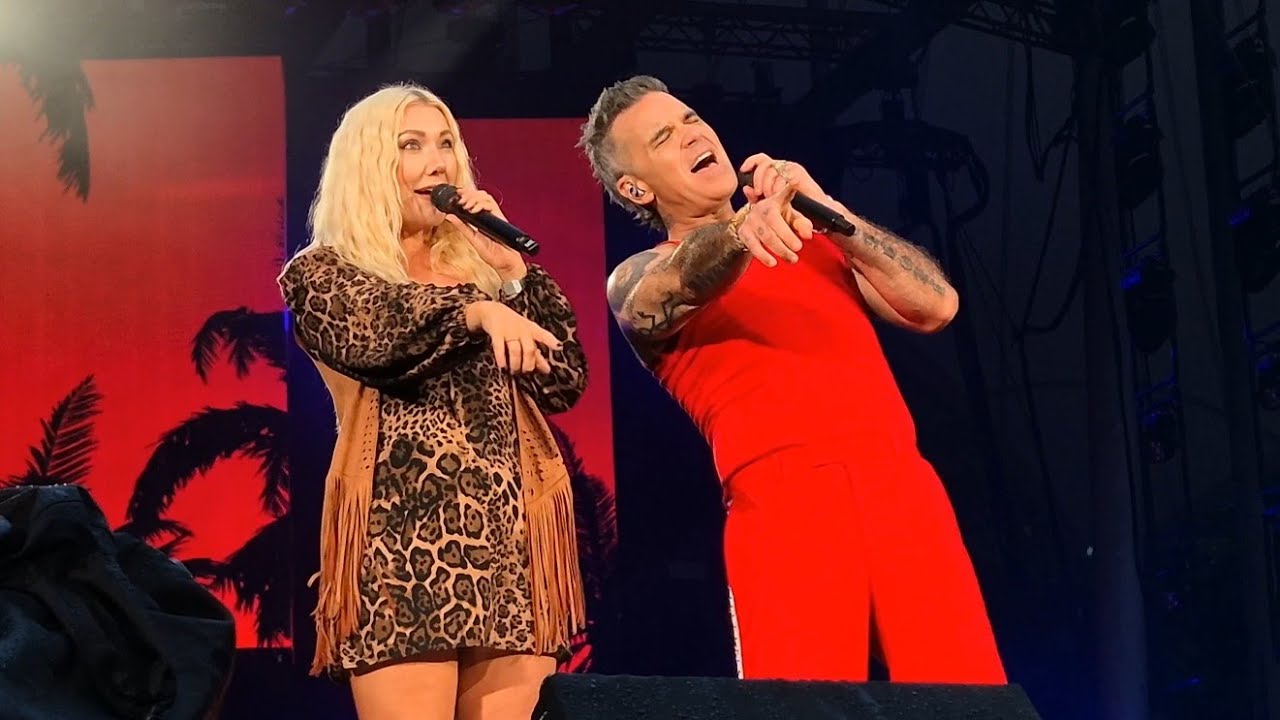Robbie Williams & Katie Lloyd: Relight my Fire  | Live in Berlin [Tag 2], 23.7.2025 (Brit-Pop Tour)