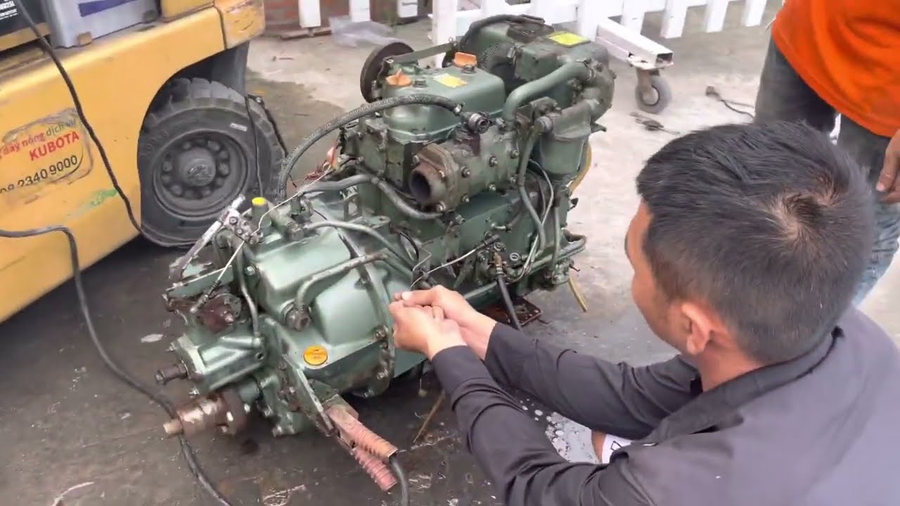 m&aacute;y thủy yanmar 20HP nghĩa địa 0886356707
