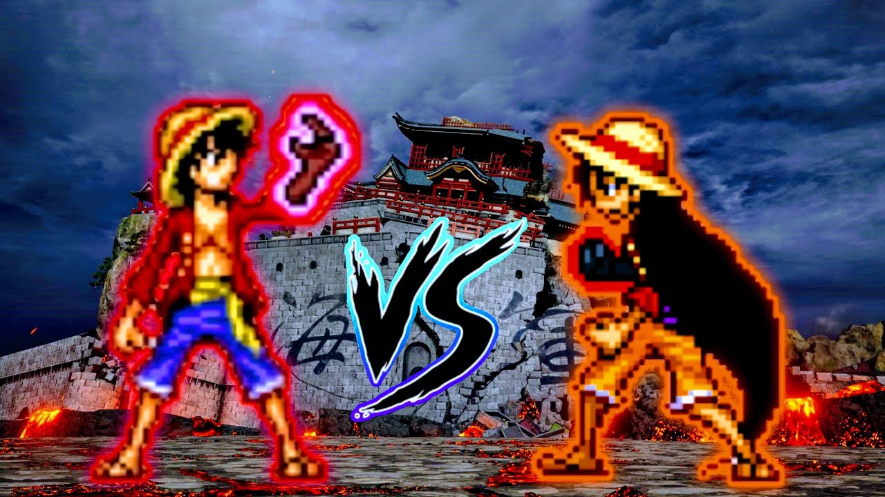 Luffy 5th Emperor OP(All Form) VS Wano Luffy in Jump Force Mugen