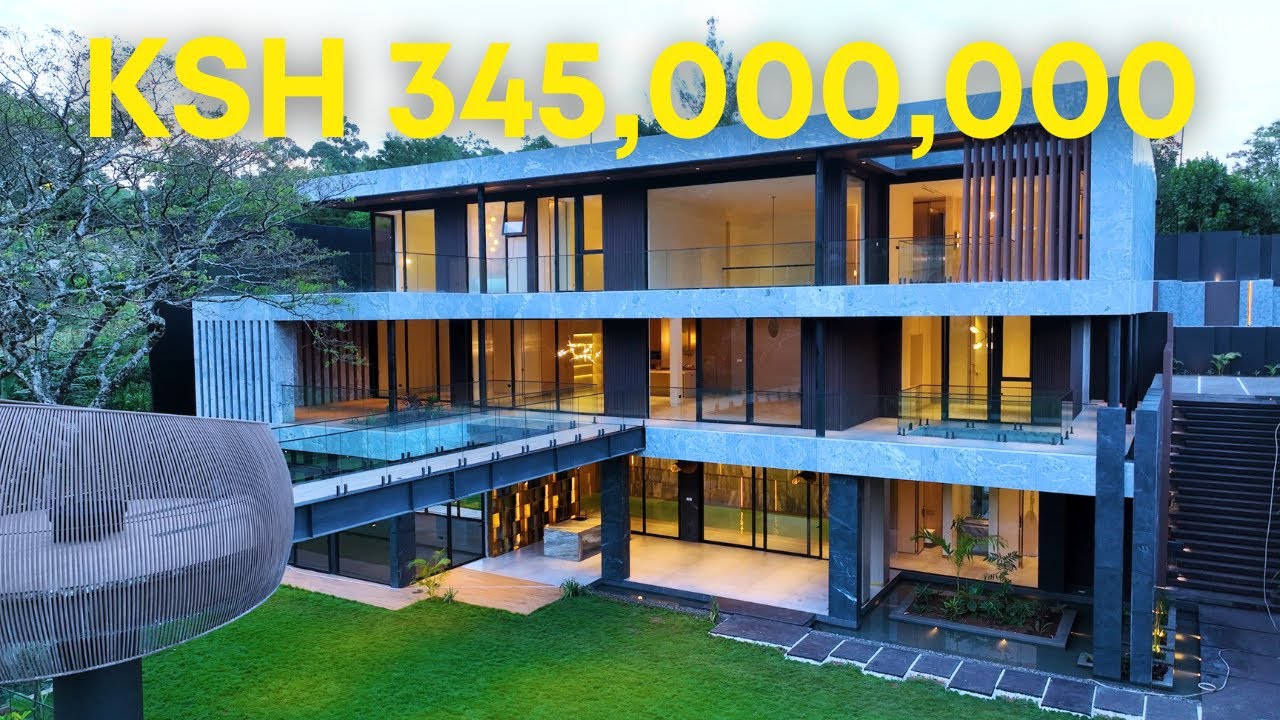 Inside Ksh.277,000,000 5 Bedroom #luxurious #mansion #housetour in #Kitisuru #Nairobi #lifestyle