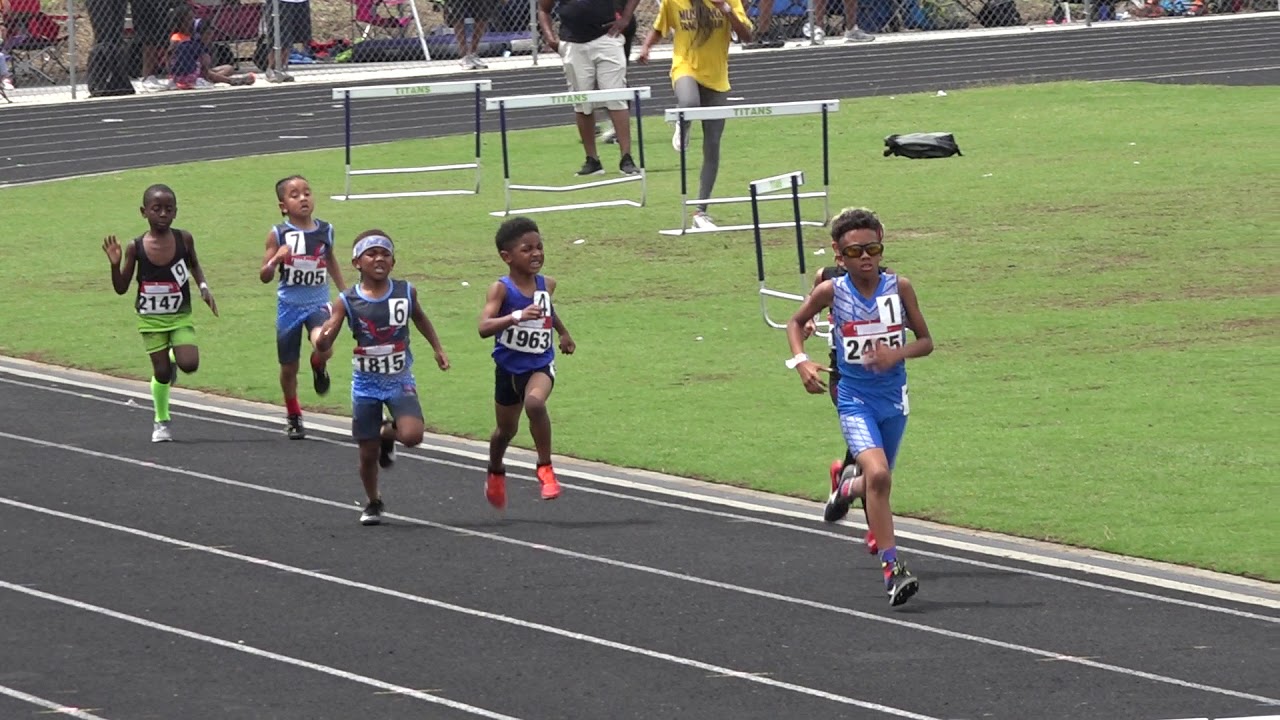 7yr Taurean Ellinger 2:55.16s 800m Finals Mark Trail Invitational 2018