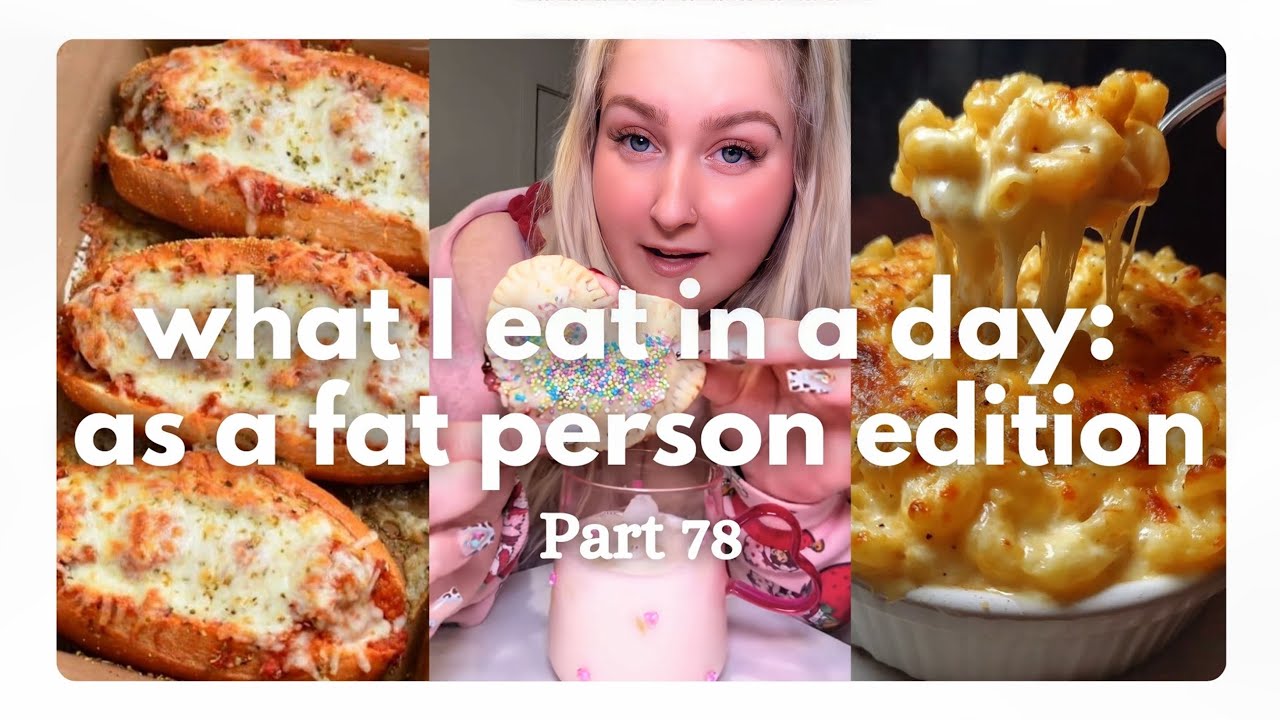 🍟 what I eat in a day as a FAT person part 78 tiktoks compilation 🍟