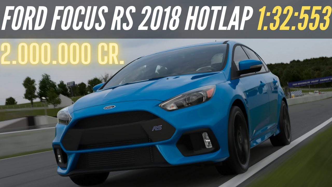Gran Turismo 7: Lap Time Challenge Road Atlanta | Ford Focus RS 2018 Hotlap [4K]