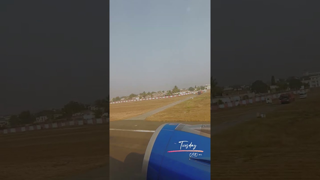 Airplane Takeoff from Chhatrapati Sambhaji Nagar ✈️