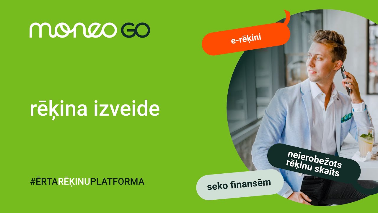 Rēķina izveide MONEO GO platformā